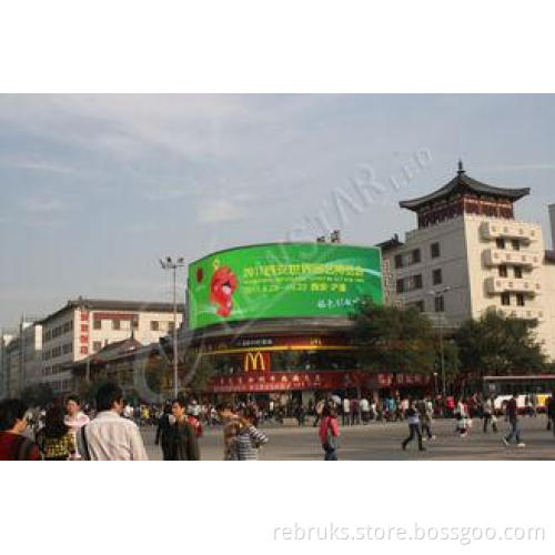 P16 Flexible LED Screen Soft LED Display Full Color For Nig